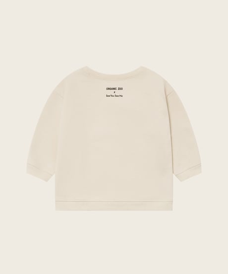 organic zoo/ Rooftop Gathering Sweatshirt Undyed