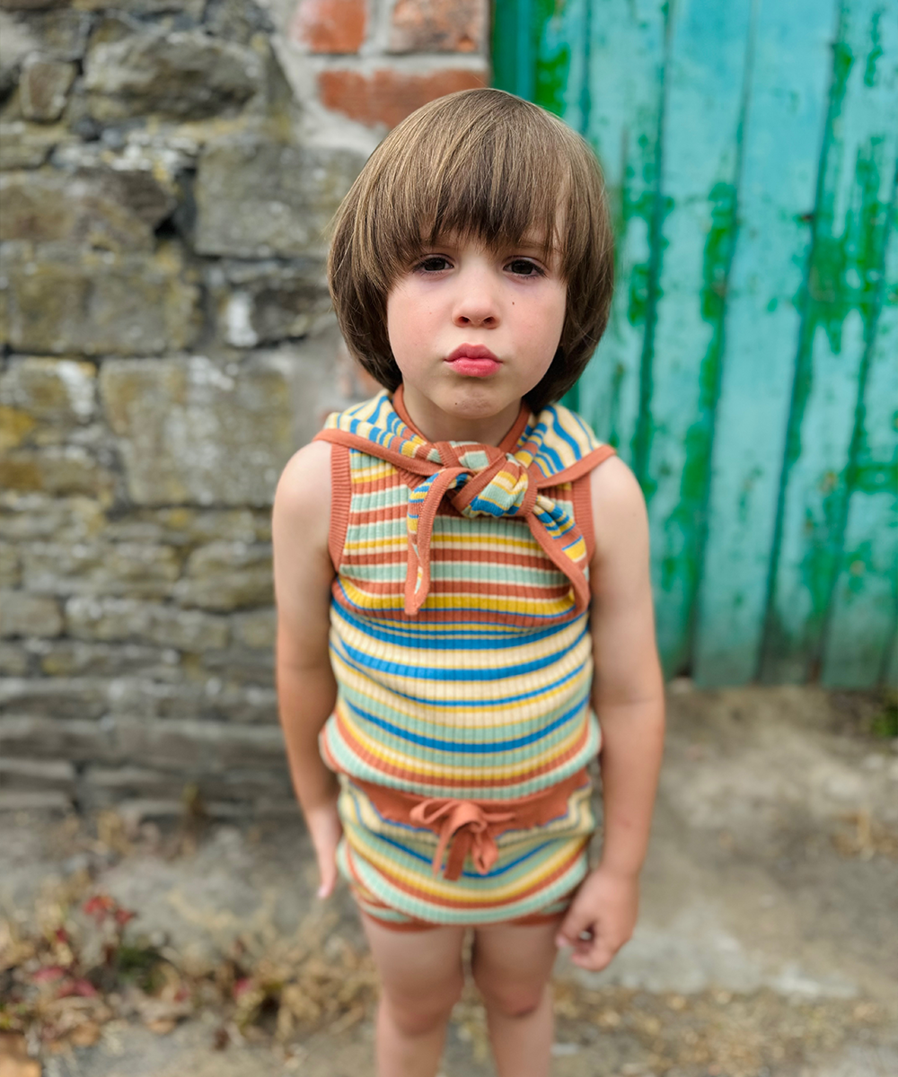 MABLI/SOLVA BLOOMERS - BOARDWALK STRIPE | lisoro