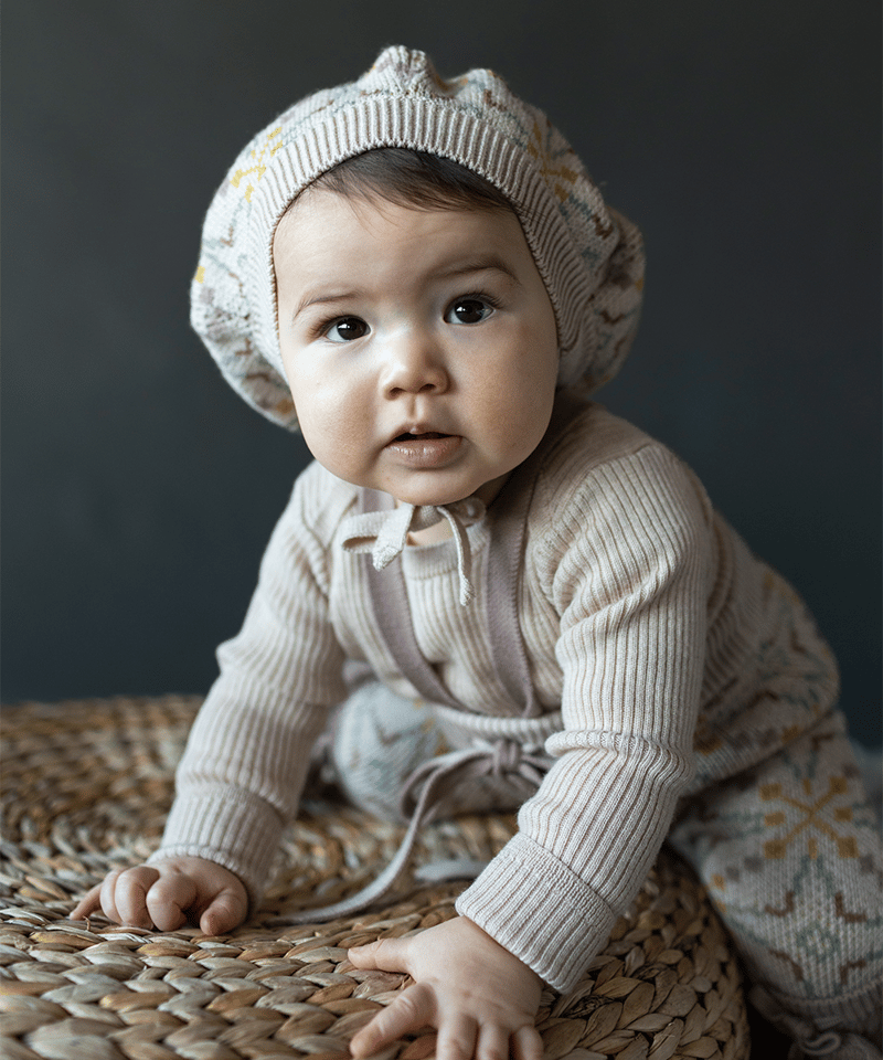 Mabli Knitwear（マブリ） 2023AW LLYN PANTS MABLI LLYN PANTS - UMBER - ボトムス