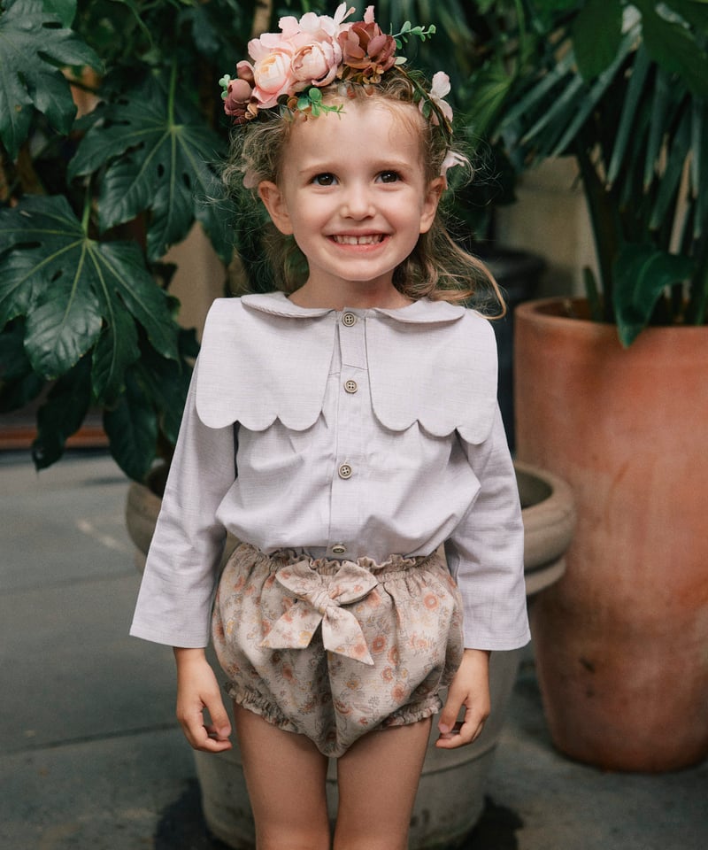 Maison Marelle/ Blouse GRENELLE sand | lisoro