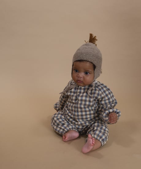 organic zoo/ Shoreline Gingham Onesie