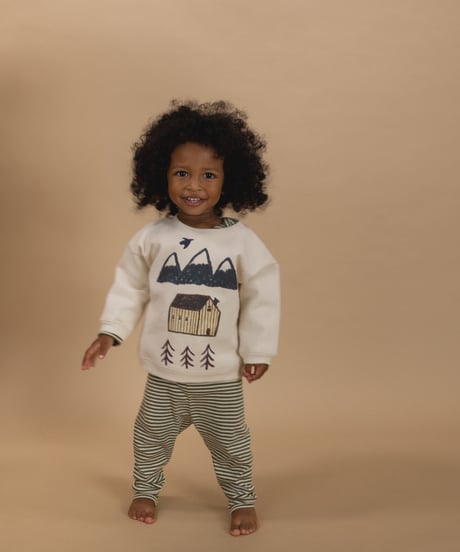 organic zoo/ Rooftop Gathering Sweatshirt Undyed