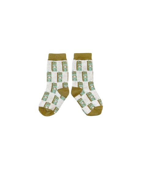 MABLI/ Juice Box Short Socks - Green Apple
