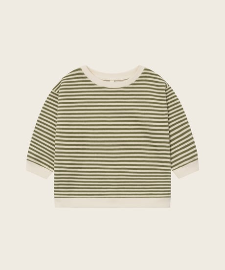 organic zoo/ Fern Stripes Sweatshirt