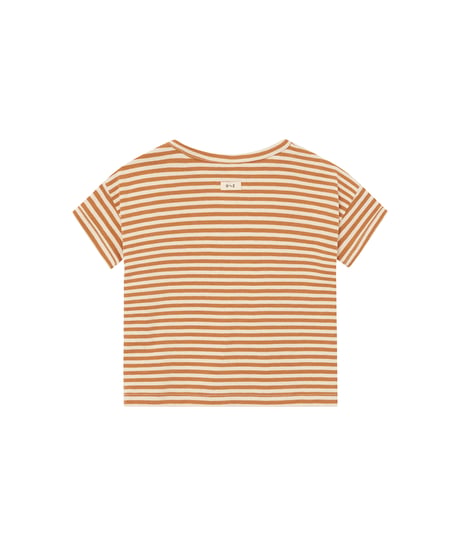 organic zoo/ Copper Stripes Boxy T-Shirt
