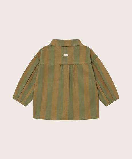 organic zoo/ Woodland Stripes Lodge Shirt