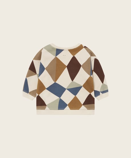 organic zoo/ Kite Patchwork Sweatshirt Undyed