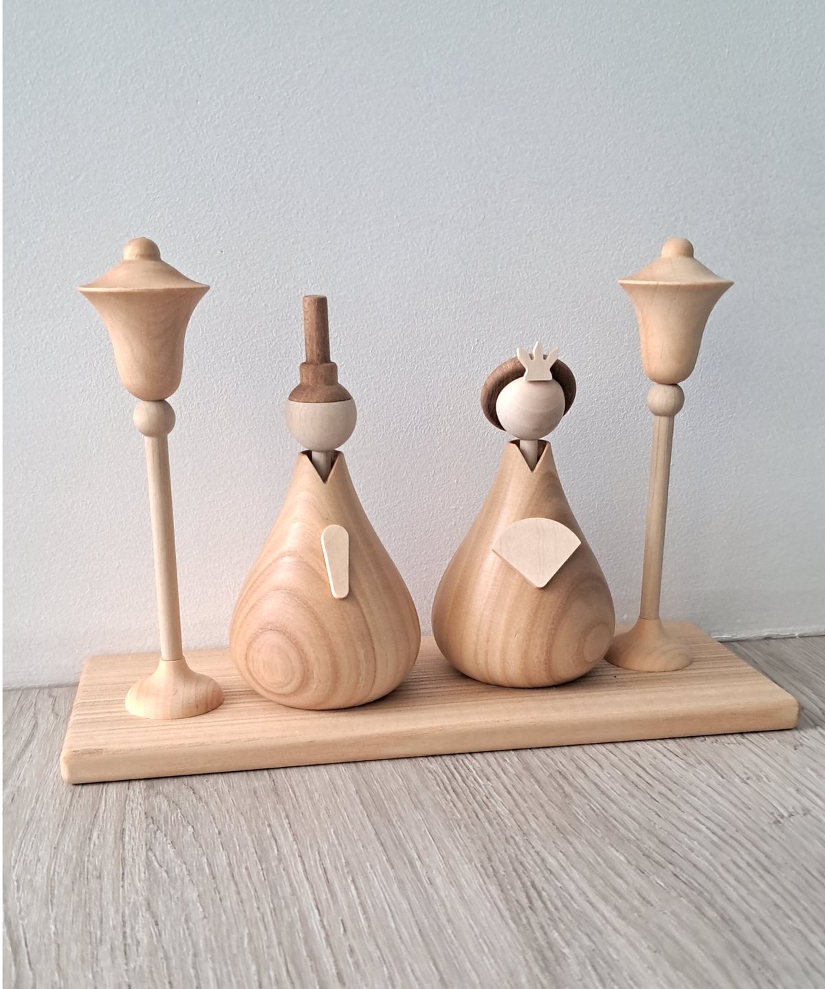 木目込み雛人形Wooden-Style Hina in PaulowniaBox 木目込み雛人形Wooden-Style Hina in PaulowniaBox 木目込み雛人形