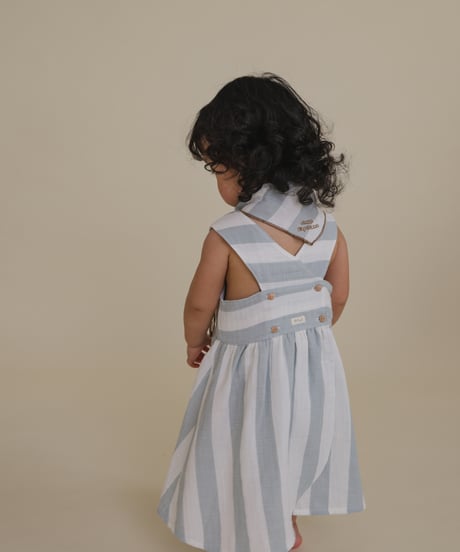 【ラスト1点】organic zoo/Sardine Stripes Sleeveless Dress