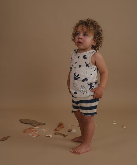 organic zoo/Capri Vest Undyed Cotton
