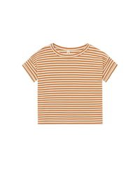 organic zoo/ Copper Stripes Boxy T-Shirt