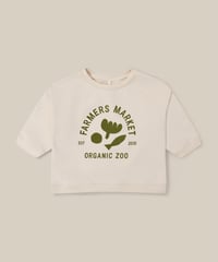organic zoo/ Market Logo Sweatshirt