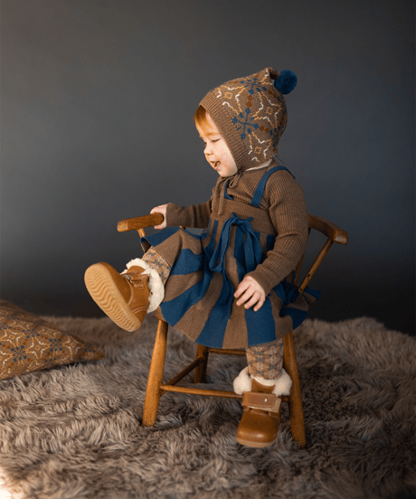 MABLI/SYLFAEN SKINNY RIB(PECAN)_12m/18m/2y