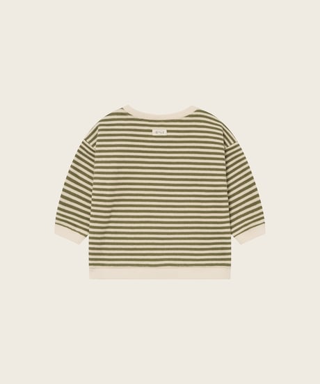 organic zoo/ Fern Stripes Sweatshirt