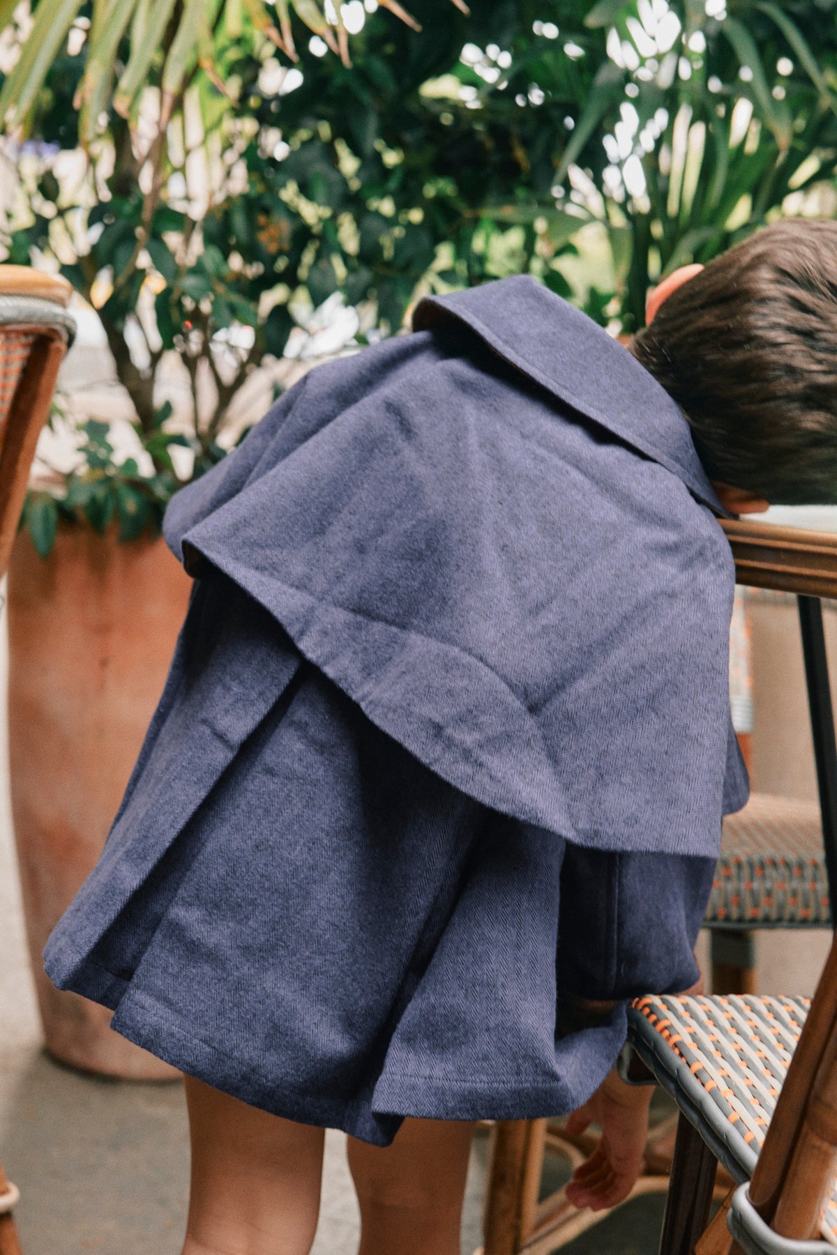 アウター Maison Marelle 36m Maison Marelle/Jacket with AMOVIBLE cape SHERLO