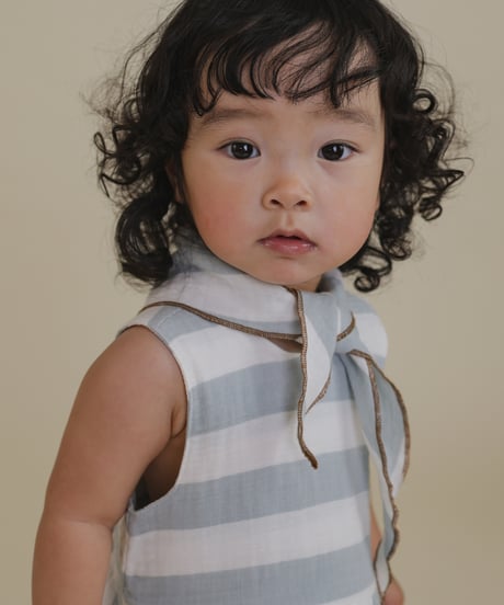 【ラスト1点】organic zoo/Sardine Stripes Sleeveless Dress