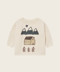 organic zoo/ Rooftop Gathering Sweatshirt Undyed