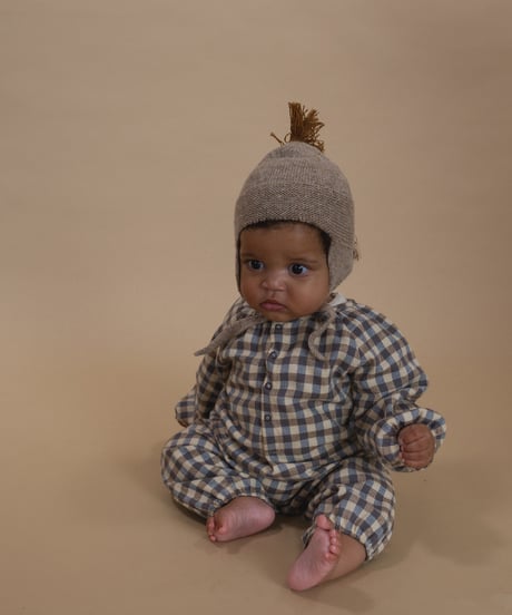 organic zoo/ Shoreline Gingham Onesie