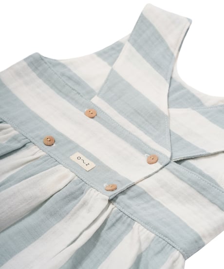 【ラスト1点】organic zoo/Sardine Stripes Sleeveless Dress