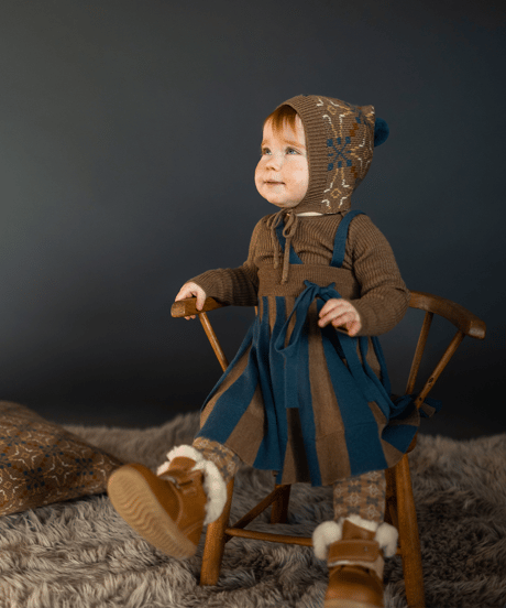 MABLI/SYLFAEN SKINNY RIB(PECAN)_12m/18m/2y