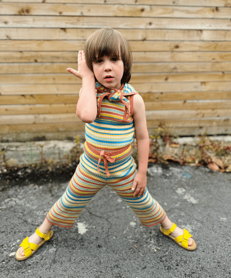 ボトムス mabli 25ss meadow stripe pants & necktie ボトムス mabli 25ss meadow stripe pants & necktie ボトムス mabli
