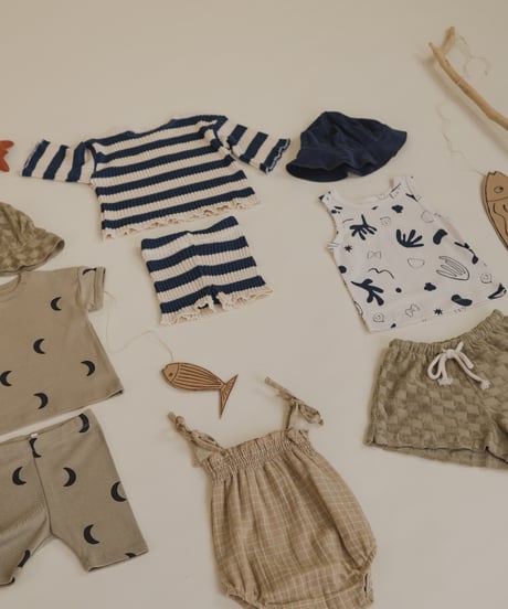 organic zoo/Capri Vest Undyed Cotton