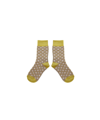 MABLI/PETAL SHORT SOCKS -PORTOBELLO