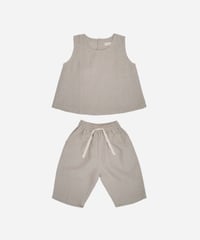 Son and Daughter/ Koa Linen Sets (Natural) | li