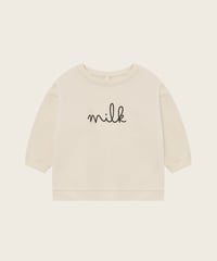 organic zoo/ Milk Sweatshirt Undyed