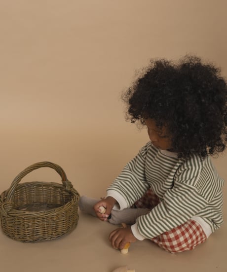 organic zoo/ Fern Stripes Sweatshirt