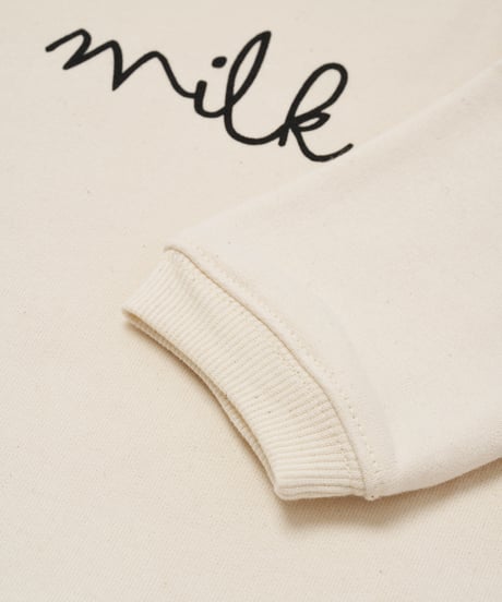 organic zoo/ Milk Sweatshirt Undyed