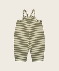 organic zoo/Fern Stripes Dungarees