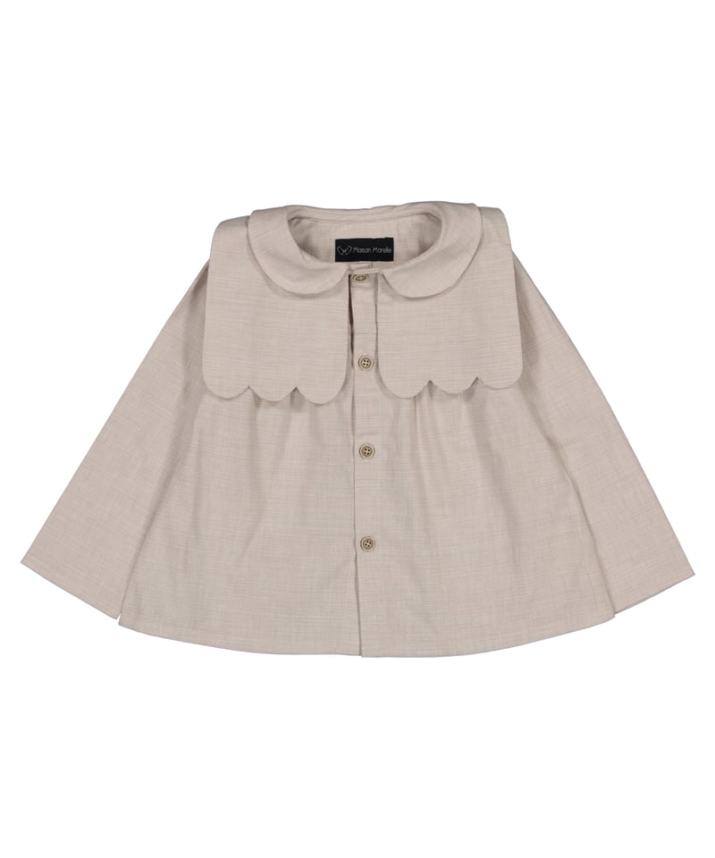 Maison Marelle/ Blouse GRENELLE sand | lisoro