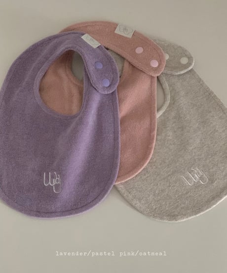 would U / cloud terry bib