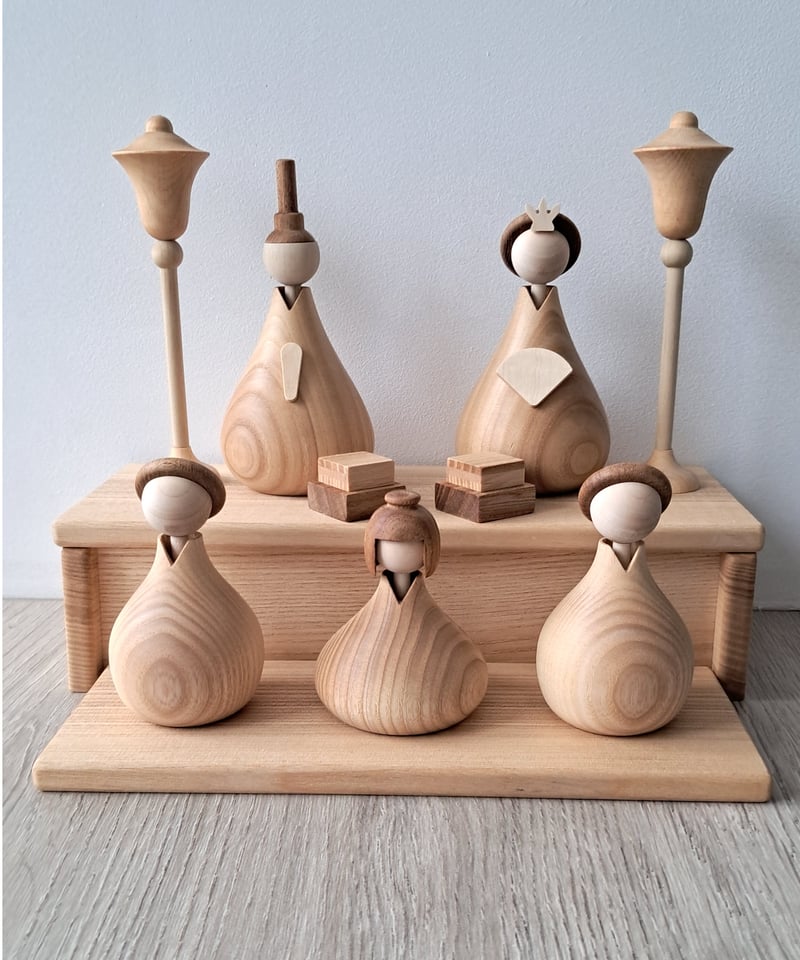 Wooden Hina Dolls lemi toys 【公式通販】