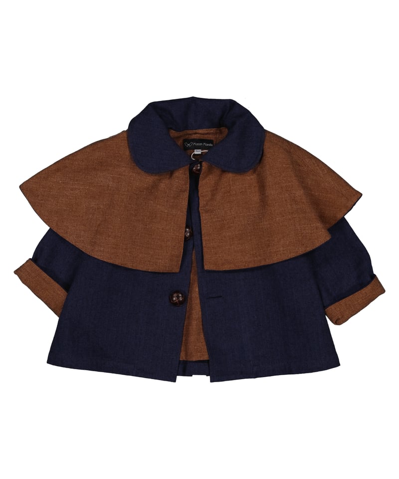 mairon marelle コート Maison Marelle/Jacket with AMOVIBLE cape SHERLO