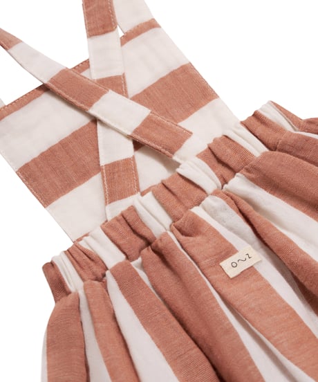 organic zoo/Sienna Stripes Apron Skirt