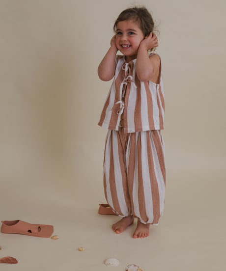 organic zoo/Sienna Stripes Resort Top