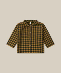 organic zoo/ Blueberry Gingham Shirt