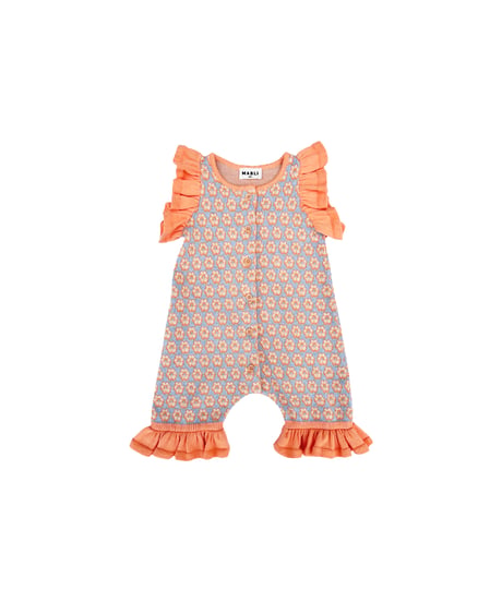 MABLI/ Donut Romper - Light Chambray