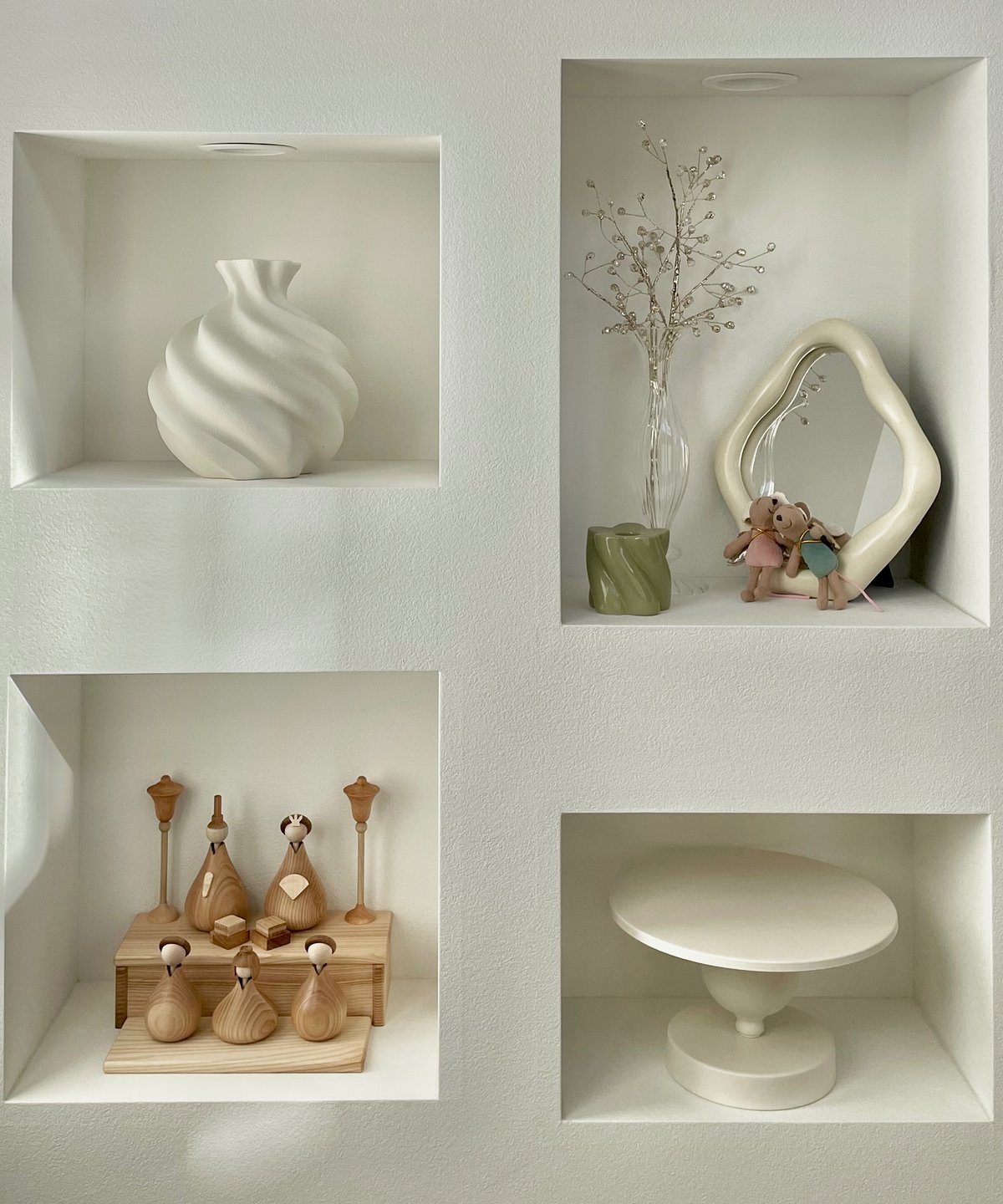 翌日発送】lisoro Original / Wooden Hina Dolls | li