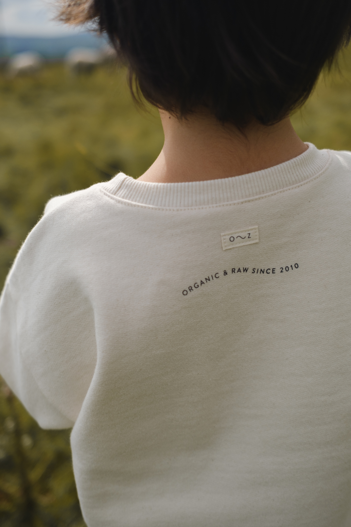 organic zoo/ Milk Sweatshirt Undyed | lisoro