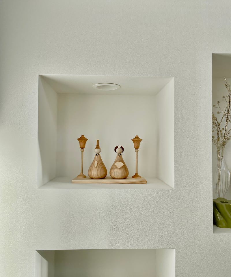 翌日発送】lisoro Original / Wooden Hina Dolls | li