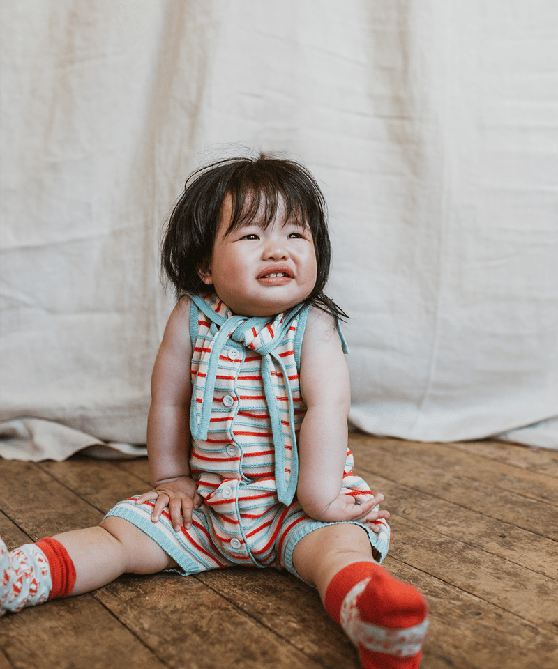 MABLI/DECK ROMPER -ASPEN STRIPE | lisoro