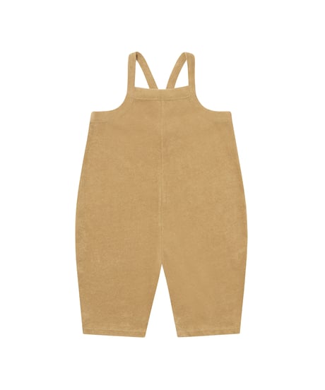 organic zoo/ Wheat Terry Cropped Dungarees