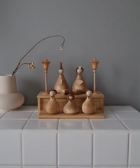 lisoro Original / Wooden Hina Dolls　-Premium Sets-