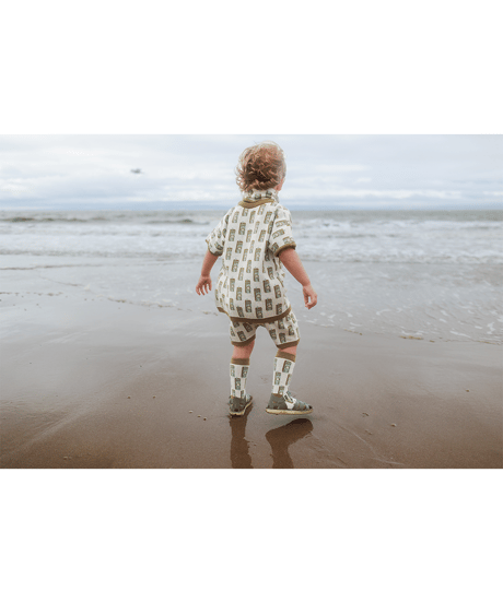 MABLI/ Juice Box Short Socks - Green Apple