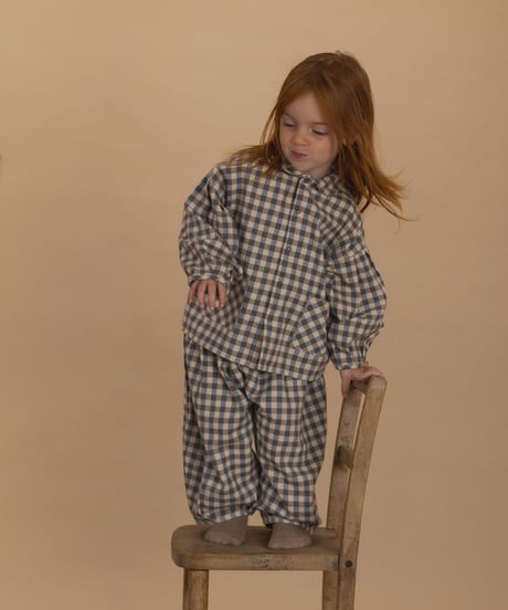 organic zoo/Paprika Gingham Frill Culottes