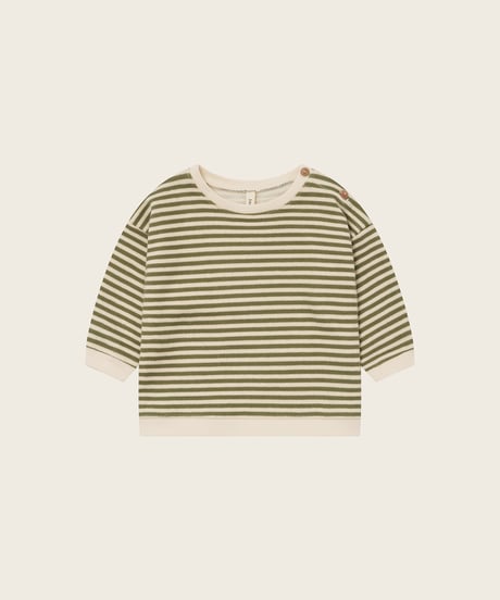 organic zoo/ Fern Stripes Sweatshirt