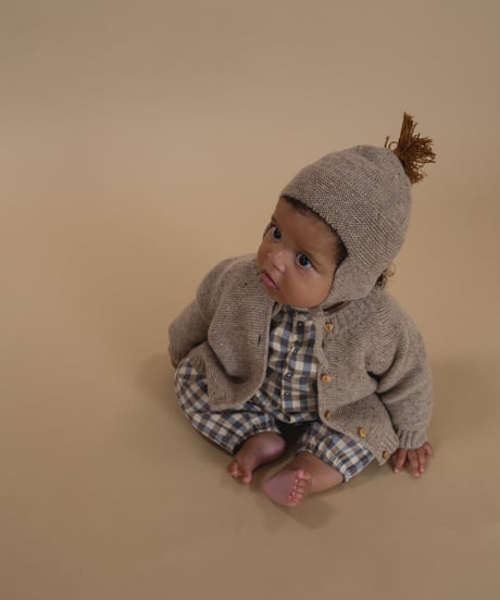 organic zoo/ Shoreline Gingham Onesie